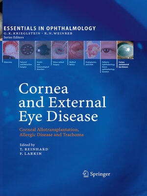 cover image of Cornea and External Eye Disease